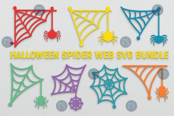 Download Halloween Spider Web SVG Bundle - Halloween spider web Collection