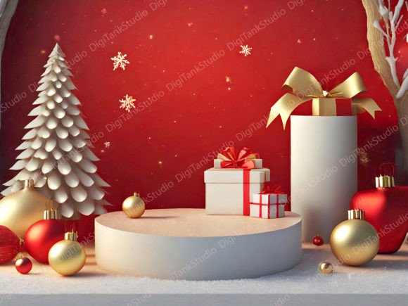Download Christmas Product Display Mockup 2 - Premium Resources
