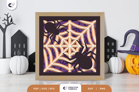 Download 3D Halloween Spider Web Papercut - Halloween spider web Collection