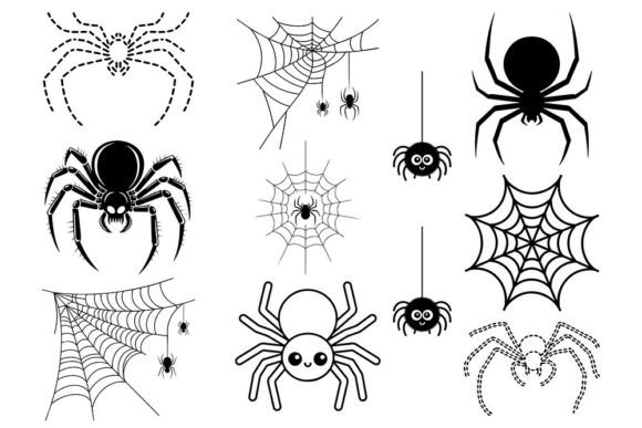 Download Spider SVG Bundle, Halloween Spider Web - Halloween spider web Collection